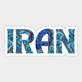 Iran - Persian (iranian) design Sticker